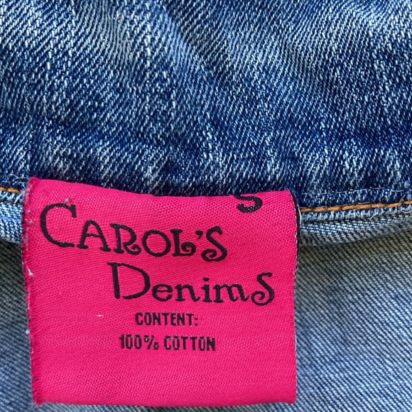 Carol’s Denim distressed jean jacket, S - Picture 9 of 13